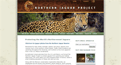 Desktop Screenshot of northernjaguarproject.org